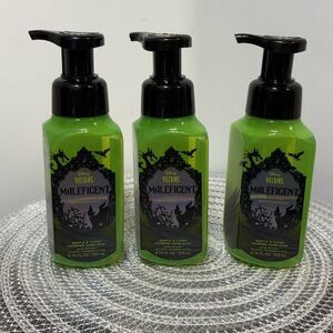 BBW Disney Villians Foaming Hand Soap Maleficent Set of 3 NWT
